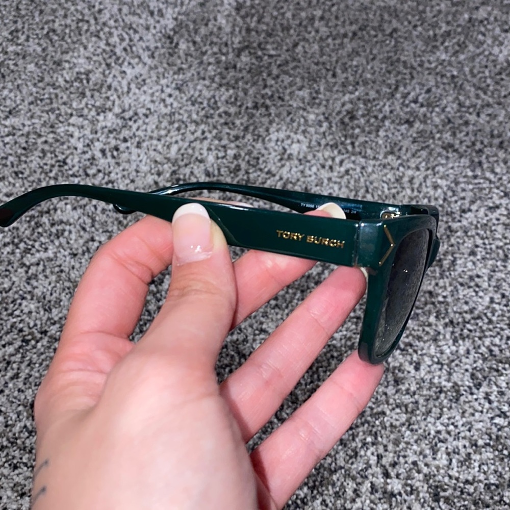 Olive Green Tory Burch Sunglasses